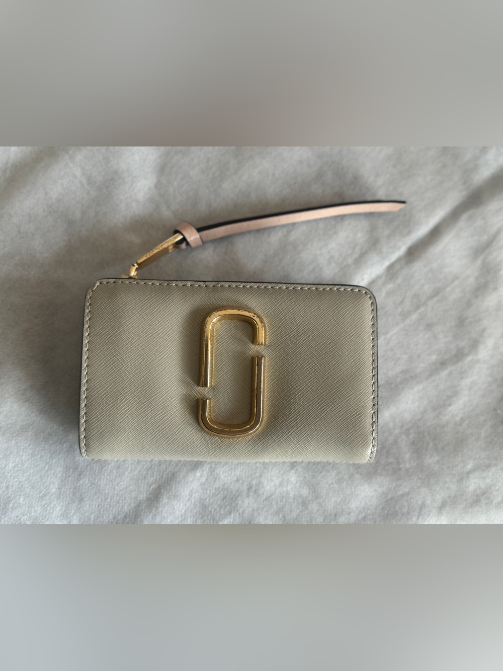 MARC JACOBS Snapshot Saffiano Leather Compact Wallet